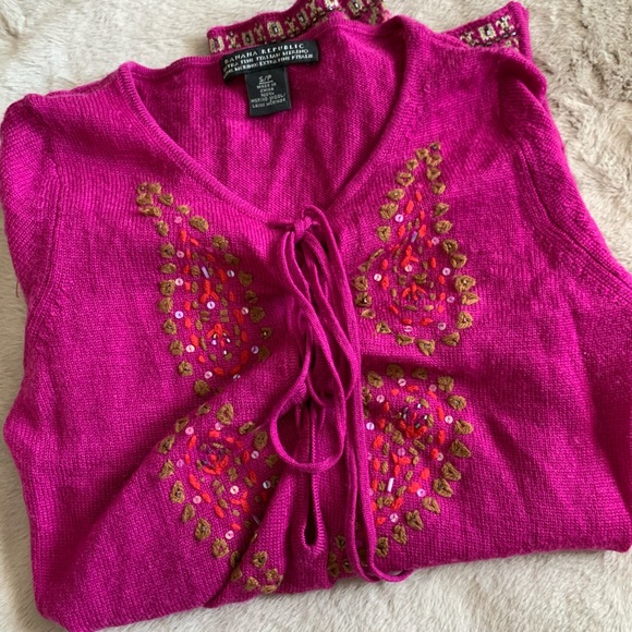 Vintage Banana Republic Boho Sweater 🌷 - Picture 5 of 5